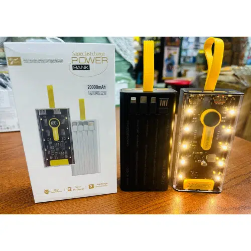 giant_357259 Transparent 20000mAh 22.5W Powerbank - Image 1