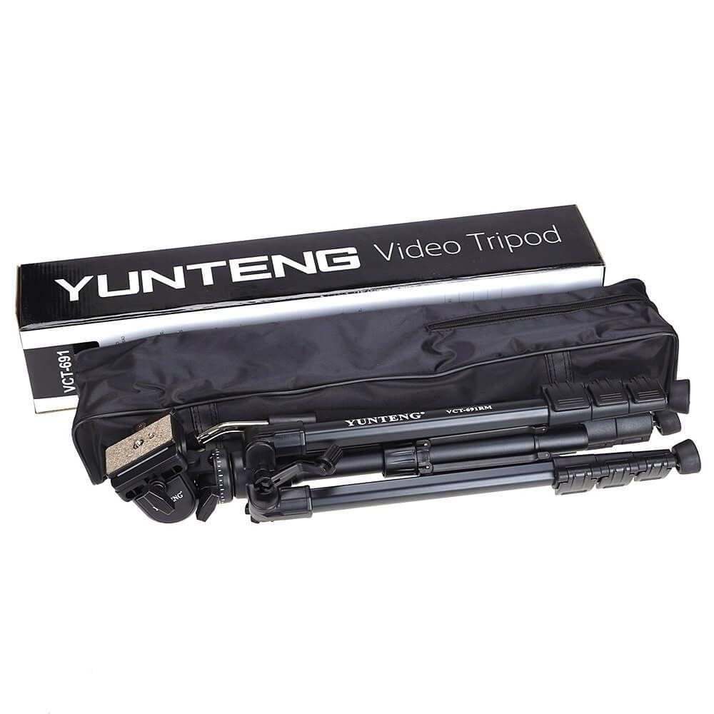 YUNTENG VCT-691 Video Camera Tripod - Image 3